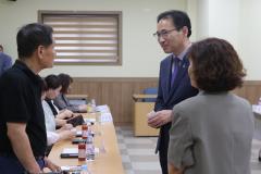 조원1동 단체장과의 간담회2번 사진